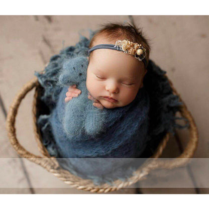 Hand-Woven Newborn Photography Basket Prop by HitMyNeed
