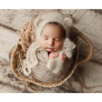 Hand-Woven Newborn Photography Basket Prop by HitMyNeed