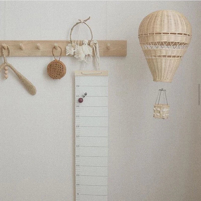 Hand-Woven Rattan Hot Air Balloon Nursery Decor by HitMyNeed