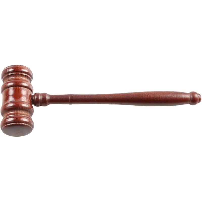 Handcrafted Wooden Judge Gavel with Sound Block by HitMyNeed