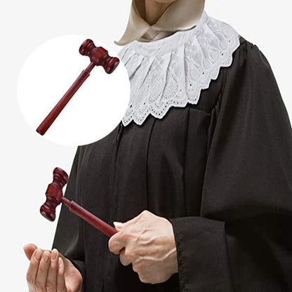 Handcrafted Wooden Judge Gavel with Sound Block by HitMyNeed