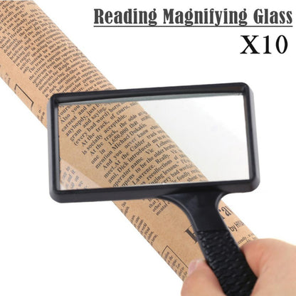 Handheld 10X Reading Magnifying Glass by HitMyNeed