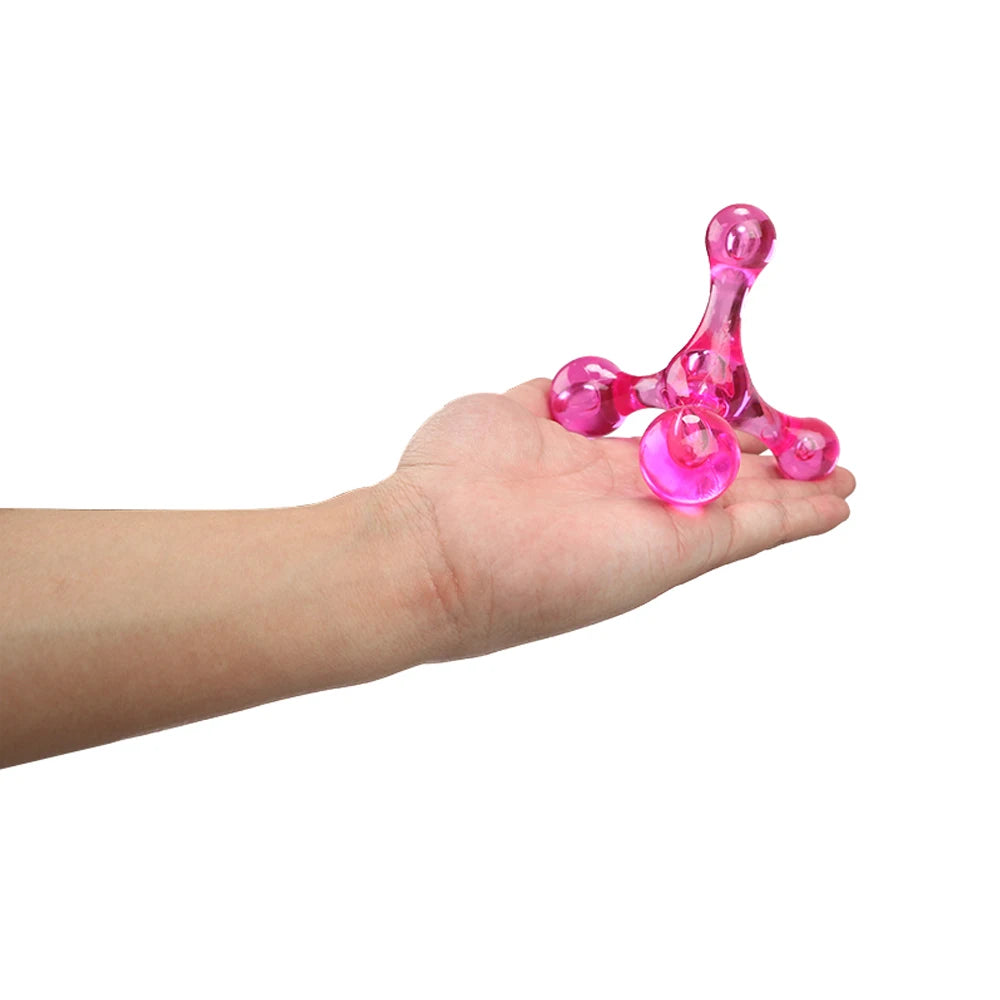 Handheld 4-Leg Deep Tissue Acupressure Massager by HitMyNeed