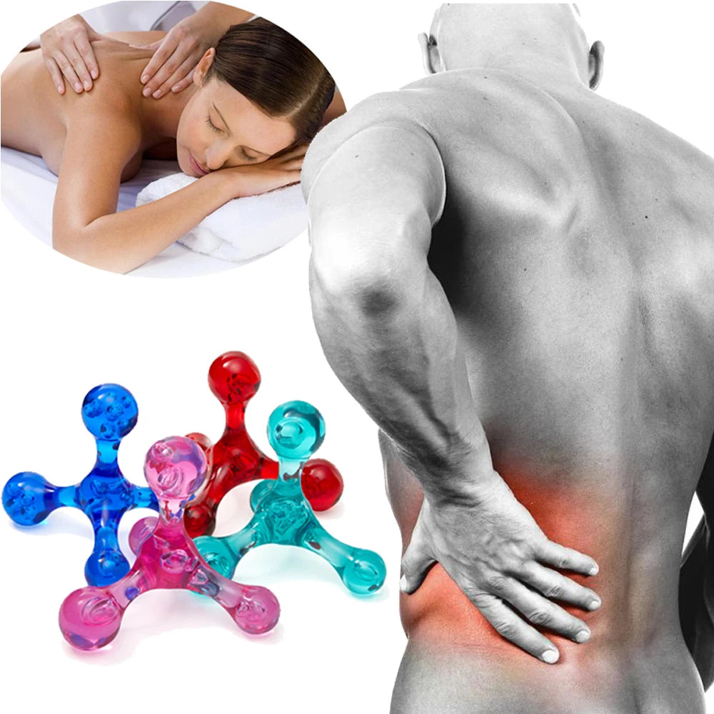 Handheld 4-Leg Deep Tissue Acupressure Massager by HitMyNeed