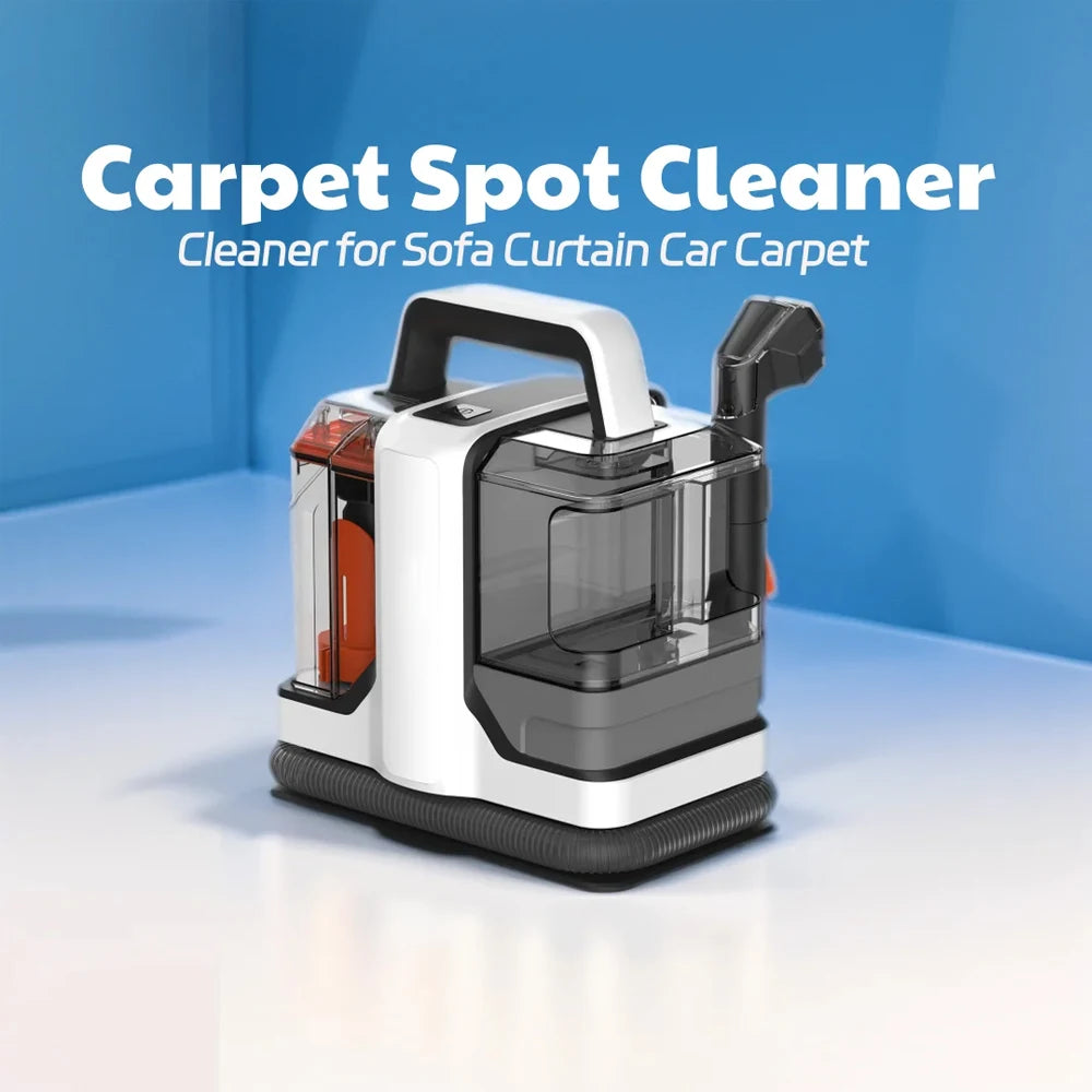 Handheld 750W Carpet & Upholstery Spot Cleaner 15kPa by HitMyNeed