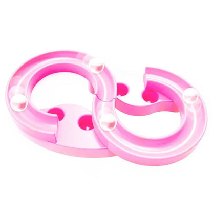 Handheld 88-Track Fidget Toy for Stress Relief pink by HitMyNeed