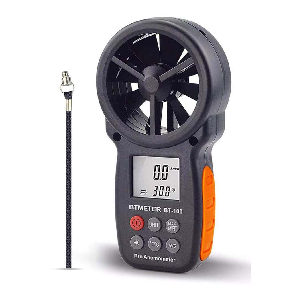 Handheld Anemometer Wind Speed and Temperature Meter by HitMyNeed