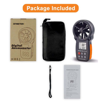 Handheld Anemometer Wind Speed and Temperature Meter by HitMyNeed