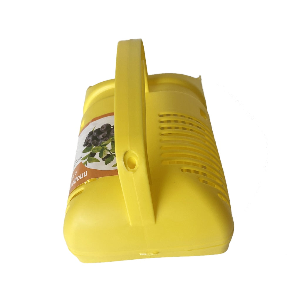 Handheld Berry Picker with Comb and Collection Box by HitMyNeed