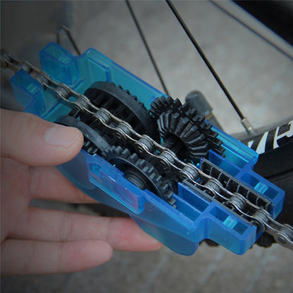 Handheld Bike Chain Cleaner Scrubber Tool by HitMyNeed