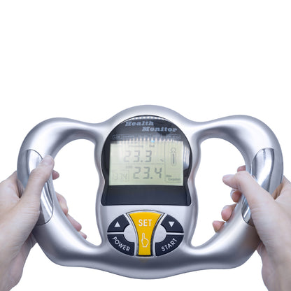 Handheld Body Fat Analyzer with BMI & Metabolism by HitMyNeed