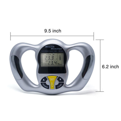 Handheld Body Fat Analyzer with BMI & Metabolism by HitMyNeed