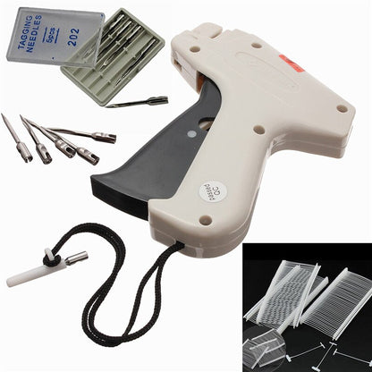 Handheld Clothing Tag Gun with Needles and Barbs by HitMyNeed