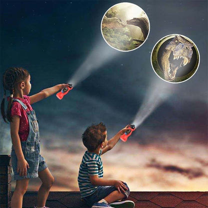 Handheld Dinosaur Projector Torch for Kids by HitMyNeed
