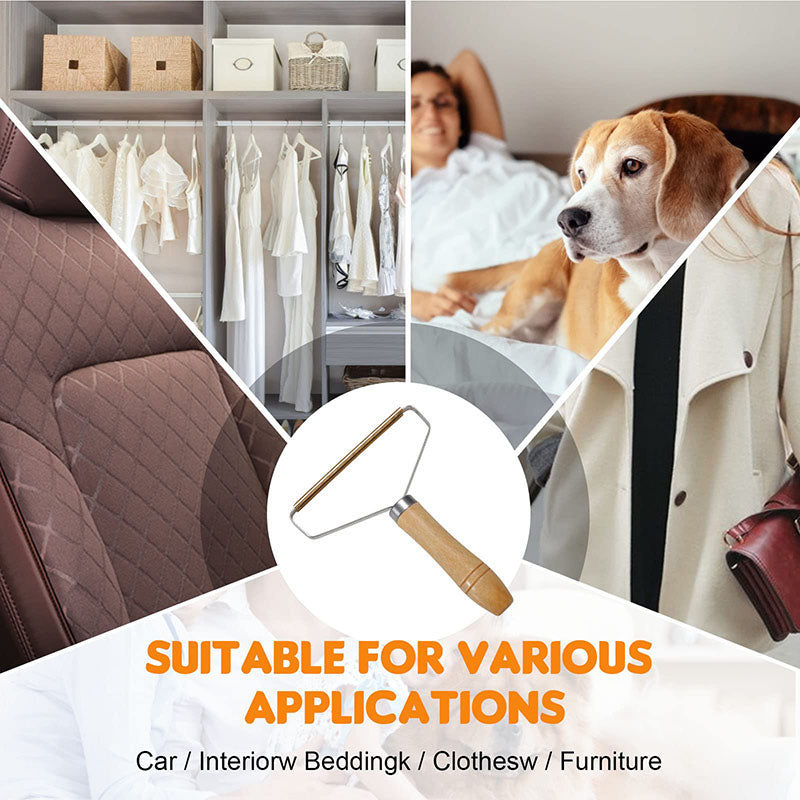 Handheld Dog Hair Scraper for Furniture & Clothing by HitMyNeed