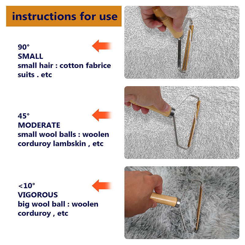 Handheld Dog Hair Scraper for Furniture & Clothing by HitMyNeed