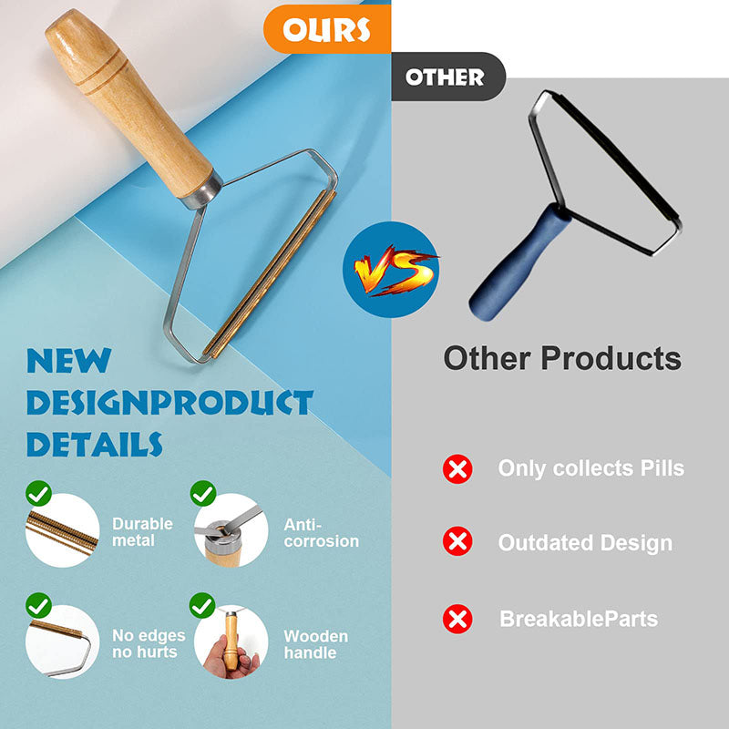 Handheld Dog Hair Scraper for Furniture & Clothing by HitMyNeed