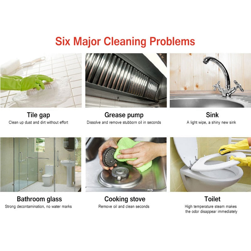 Handheld Electric Steam Cleaner 1000W by HitMyNeed