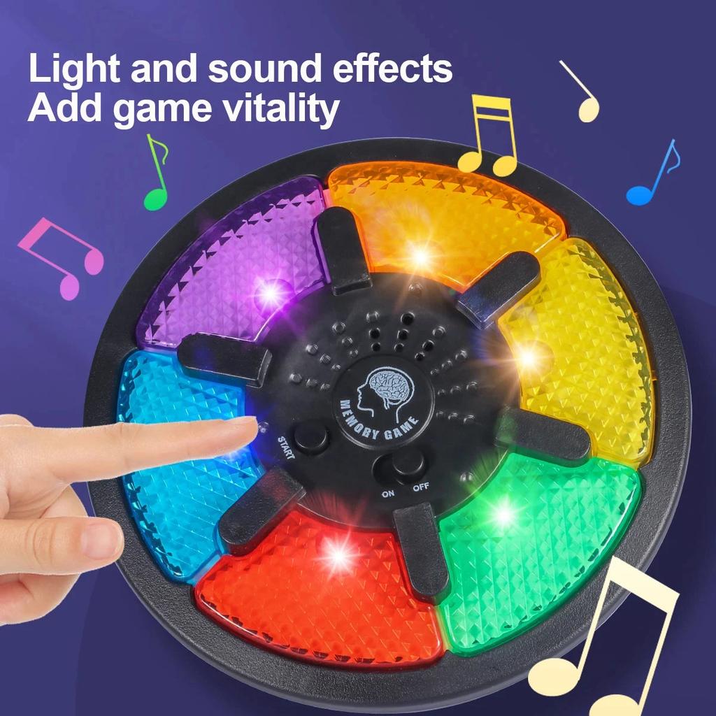 Handheld Electronic Memory Game with Lights & Sound by HitMyNeed