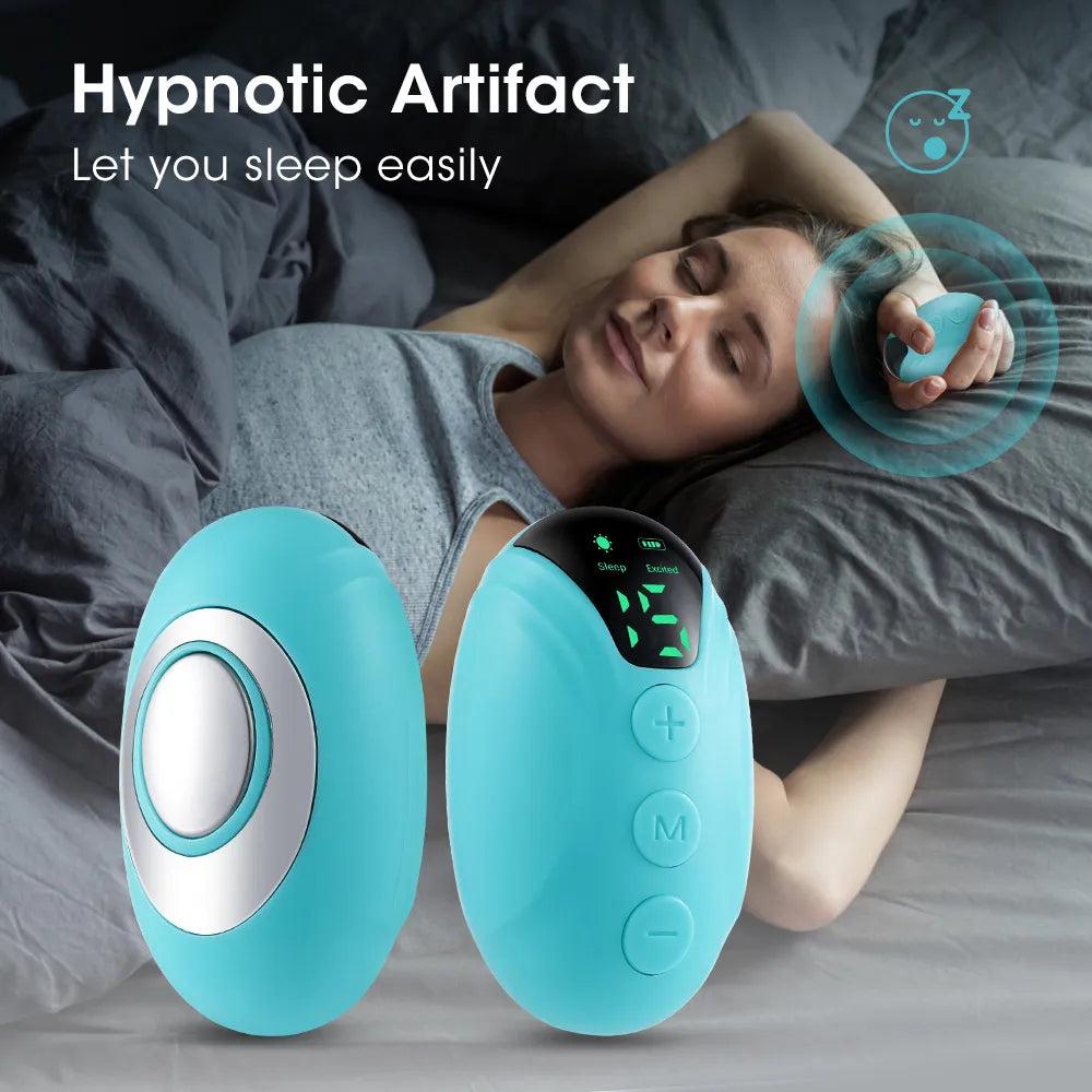Handheld EMS Sleep Aid Device for Insomnia Relief by HitMyNeed