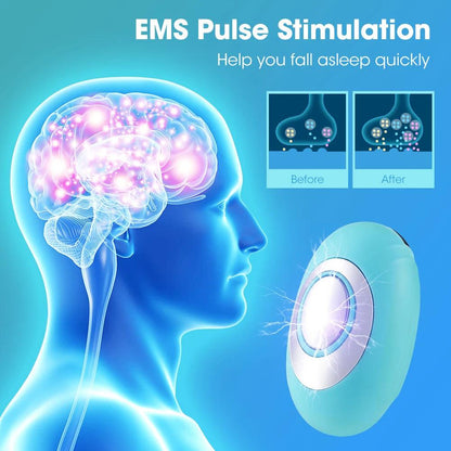 Handheld EMS Sleep Aid Device for Insomnia Relief by HitMyNeed