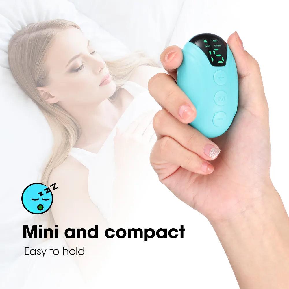 Handheld EMS Sleep Aid Device for Insomnia Relief by HitMyNeed