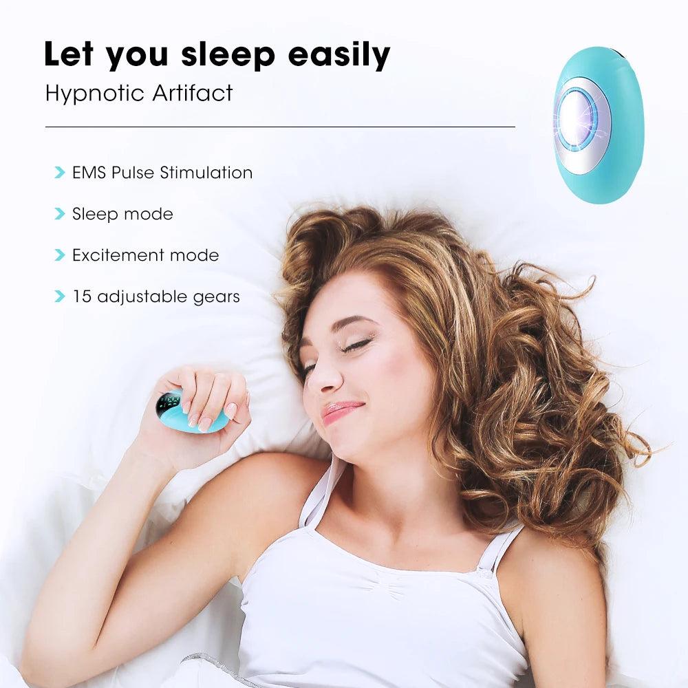 Handheld EMS Sleep Aid Device for Insomnia Relief by HitMyNeed
