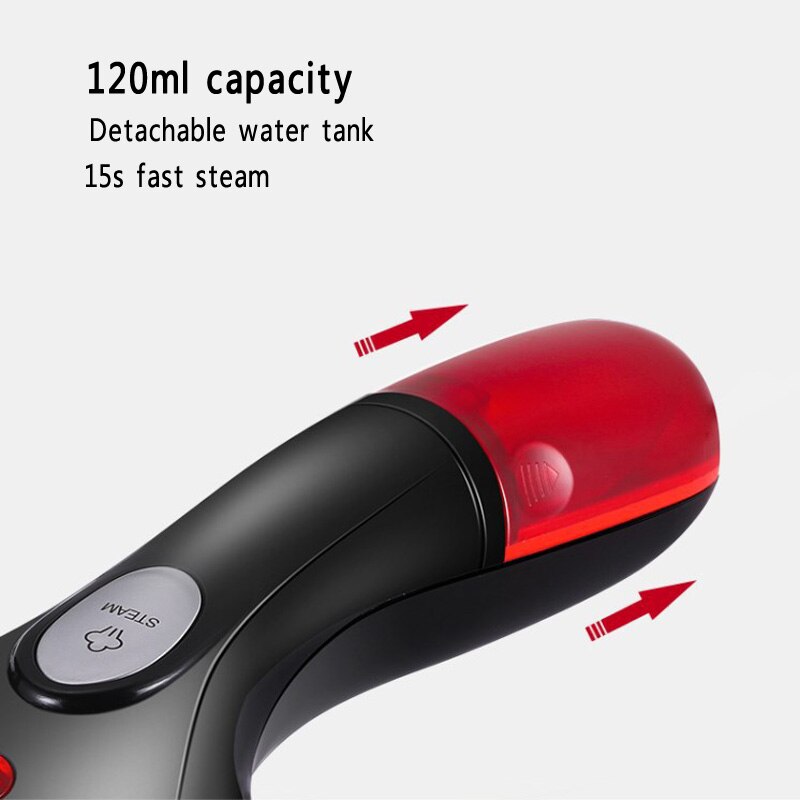 Handheld Garment Steamer with Accessories 1500W by HitMyNeed