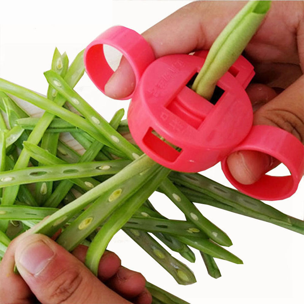 Handheld Green Bean Cutter Slicer Tool by HitMyNeed