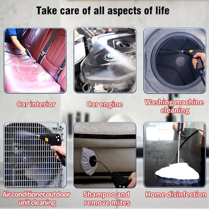 Handheld High Pressure Steam Cleaner EU/US Plug by HitMyNeed