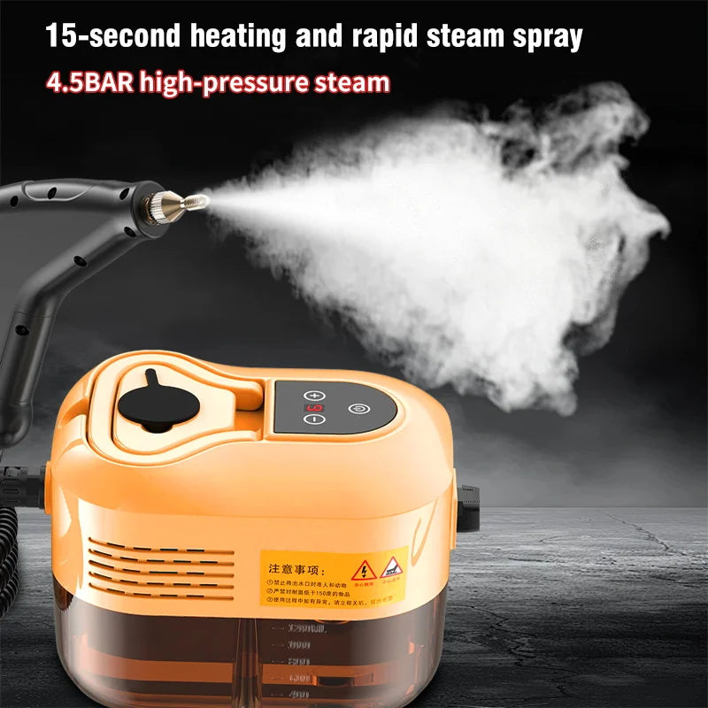 Handheld High Pressure Steam Cleaner EU/US Plug by HitMyNeed