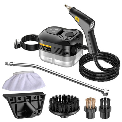 Handheld High Pressure Steam Cleaner EU/US Plug black by HitMyNeed