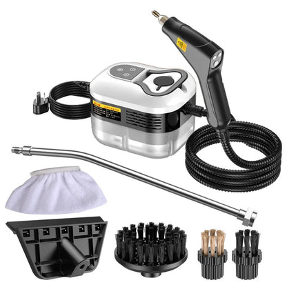 Handheld High Pressure Steam Cleaner EU/US Plug white by HitMyNeed