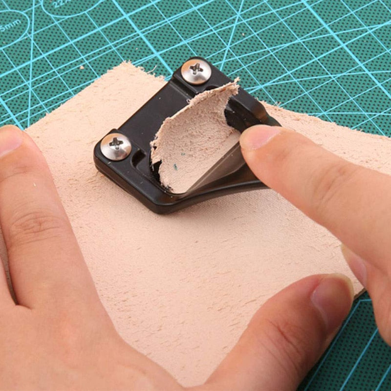Handheld Leather Skiving Tool for Crafting by HitMyNeed