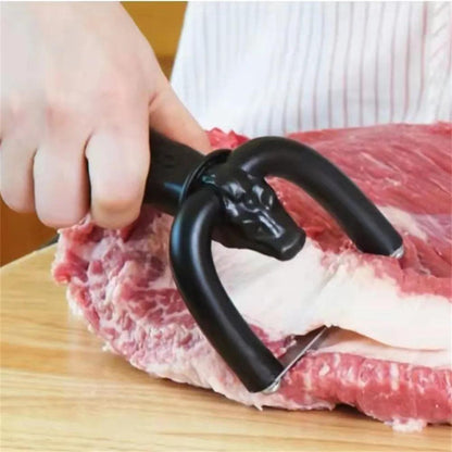 Handheld Meat Cutter Slicer and Fat Trimmer by HitMyNeed