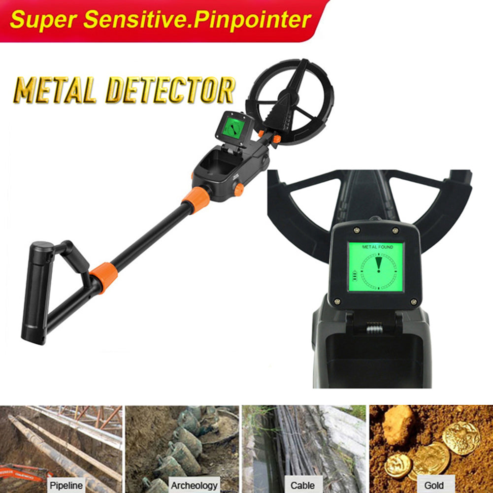 Handheld Metal Detector with LCD & Waterproof Coil by HitMyNeed