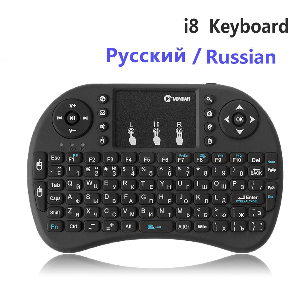 Handheld Mini Wireless Keyboard with Touchpad by HitMyNeed