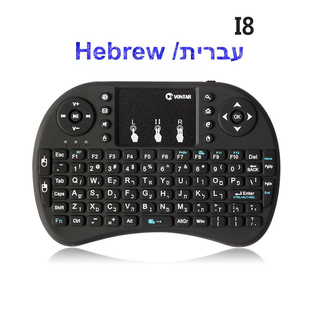 Handheld Mini Wireless Keyboard with Touchpad by HitMyNeed