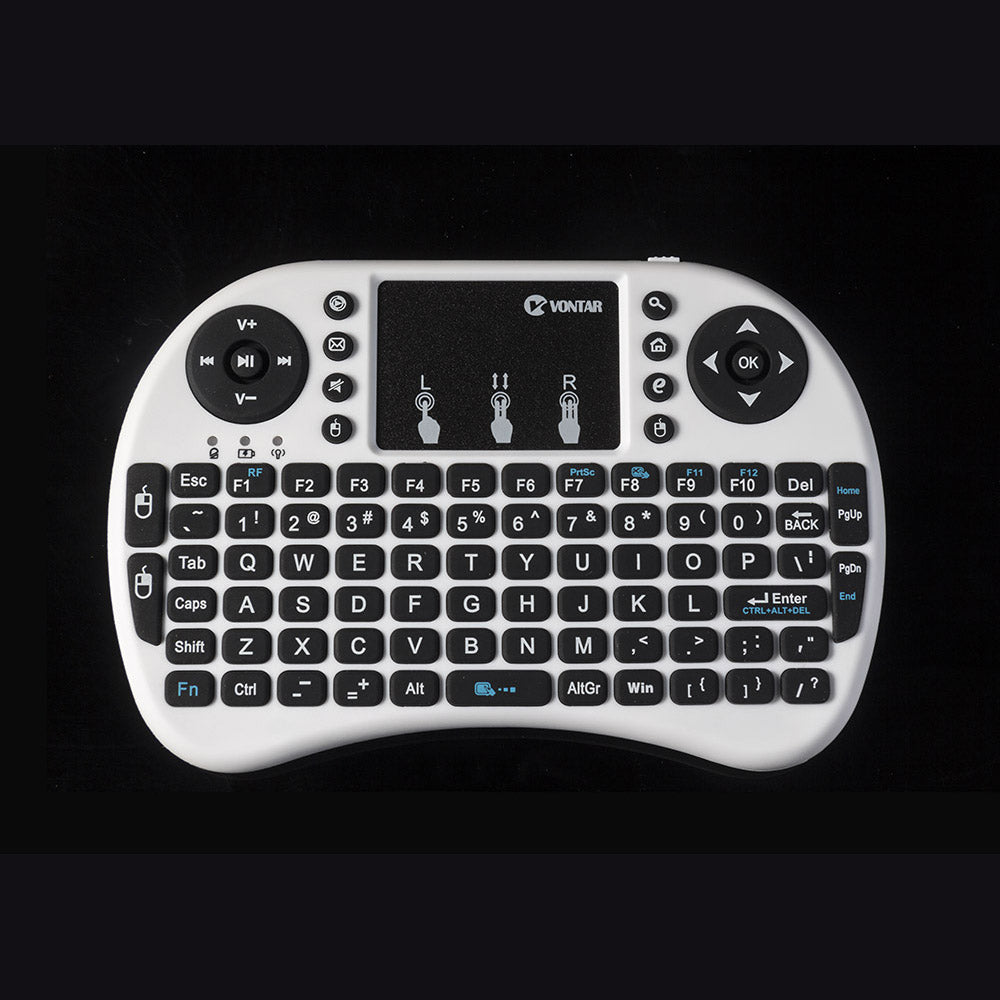 Handheld Mini Wireless Keyboard with Touchpad by HitMyNeed