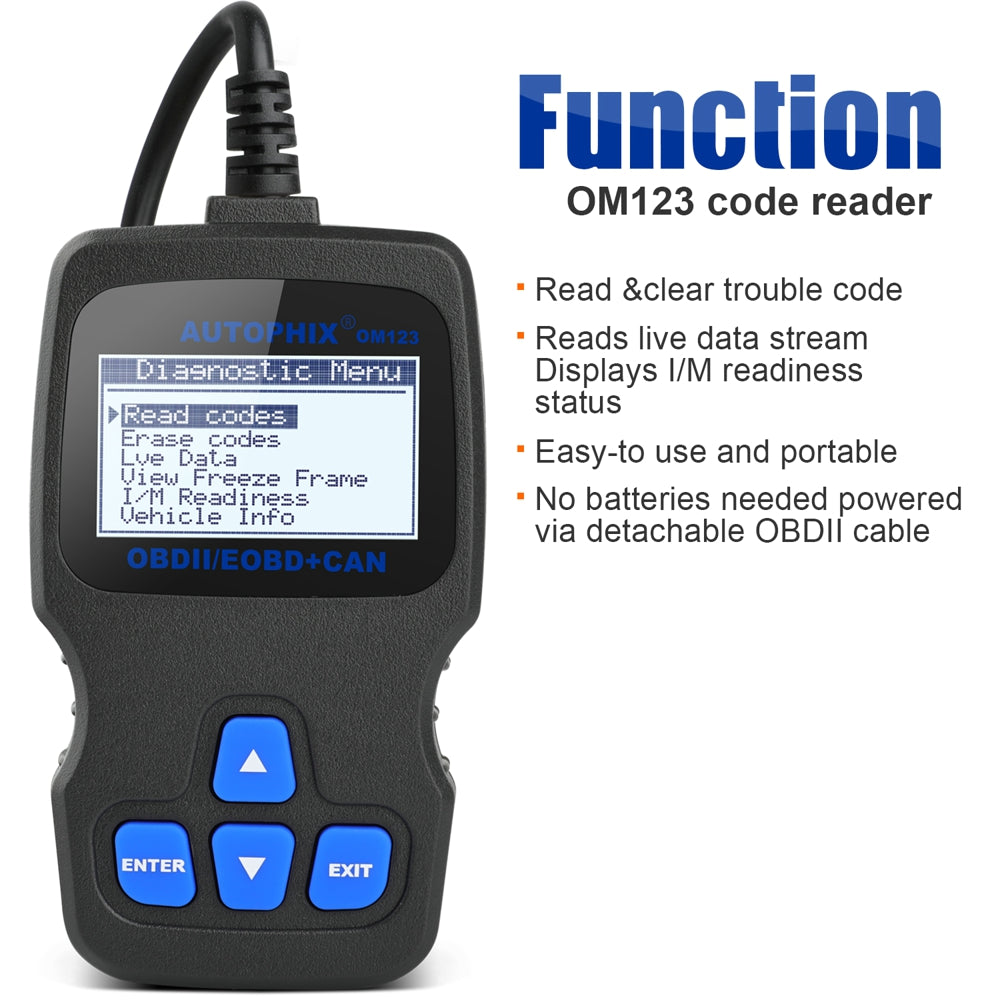 Handheld OBD2 Scanner Car Diagnostic Tool by HitMyNeed