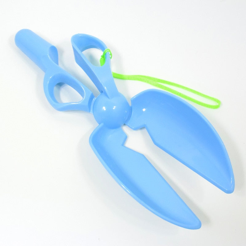 Handheld Plastic Poop Scoop Scissor Tool by HitMyNeed
