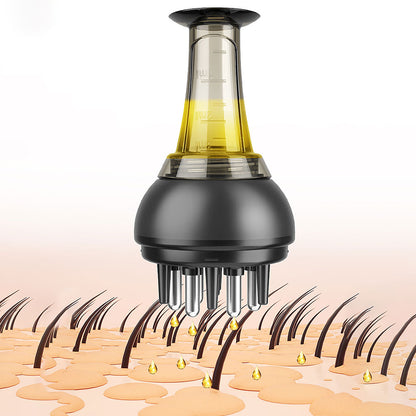 Handheld Scalp Massage & Essential Oil Applicator Comb by HitMyNeed