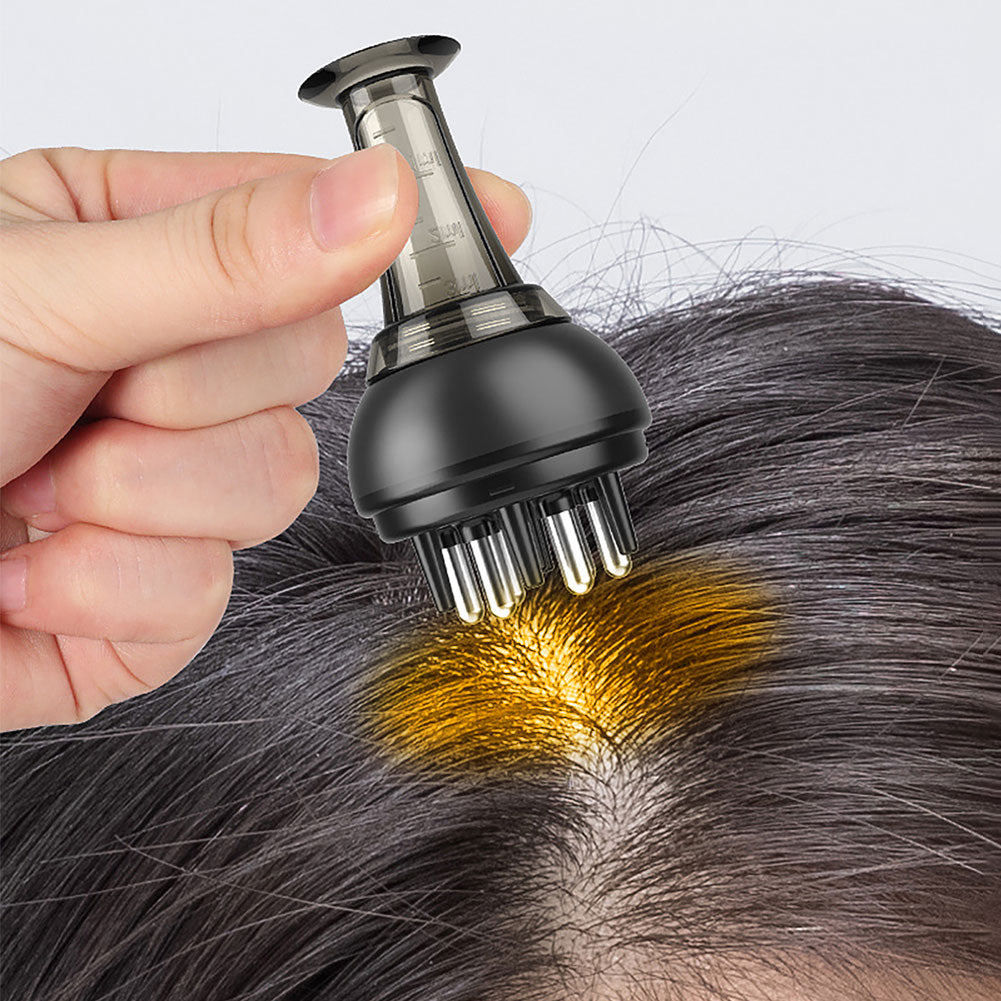 Handheld Scalp Massage & Essential Oil Applicator Comb by HitMyNeed