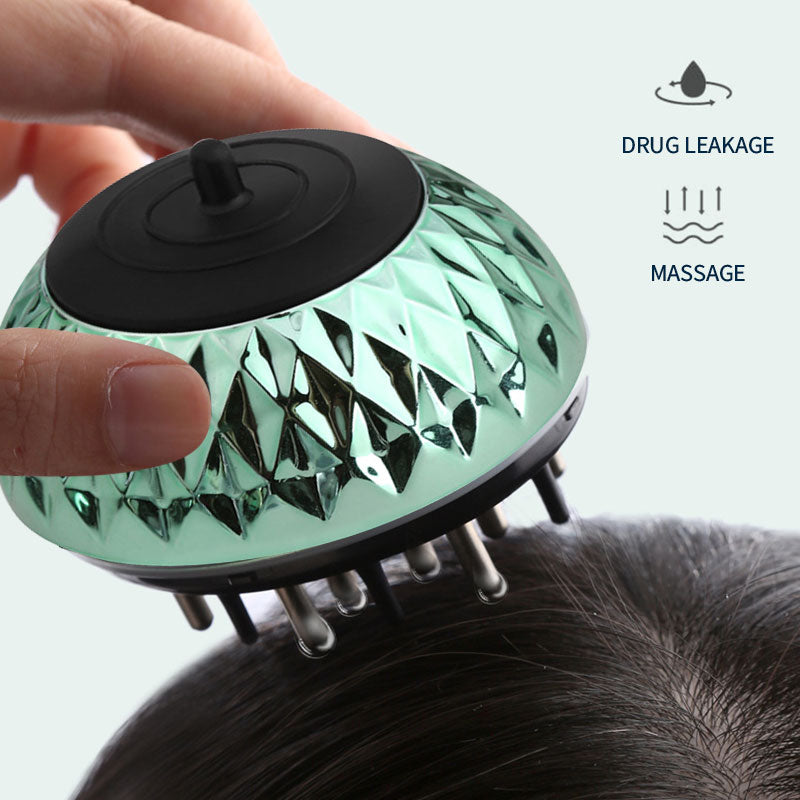 Handheld Scalp Massage & Essential Oil Applicator Comb by HitMyNeed