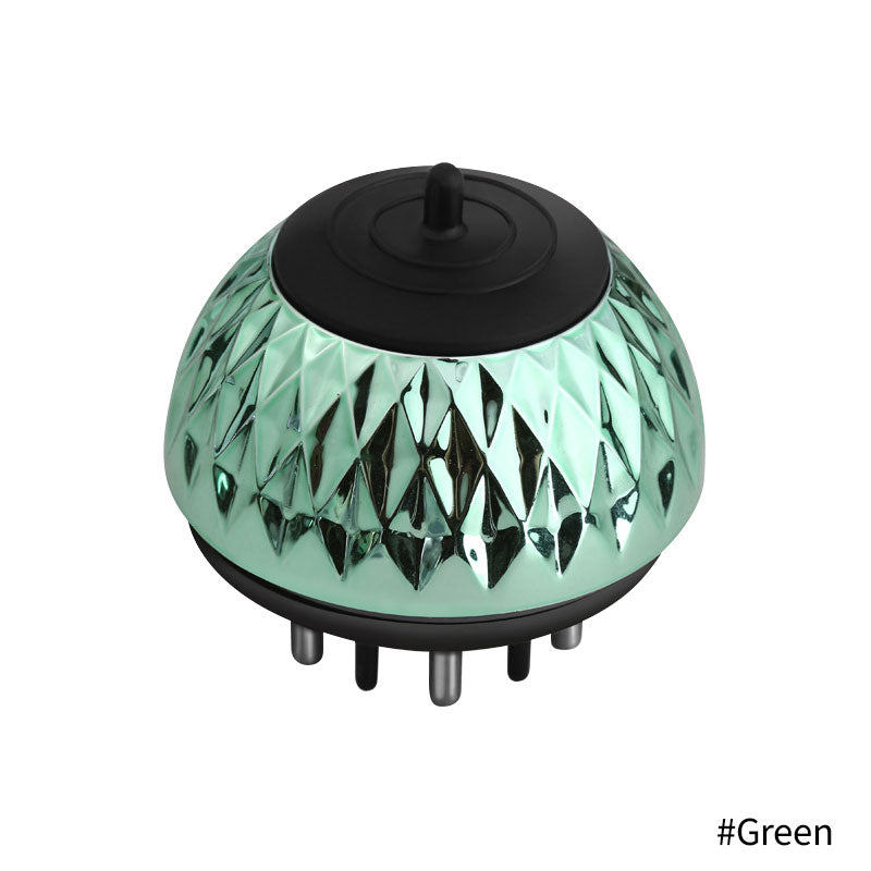 Handheld Scalp Massage & Essential Oil Applicator Comb green by HitMyNeed