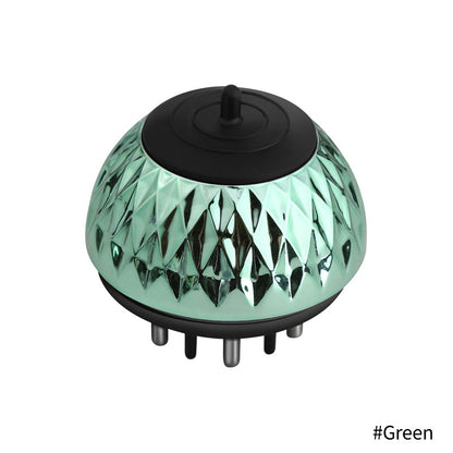 Handheld Scalp Massage & Essential Oil Applicator Comb green by HitMyNeed