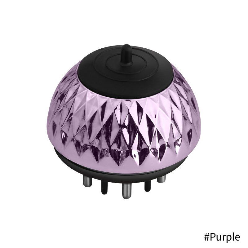 Handheld Scalp Massage & Essential Oil Applicator Comb purple by HitMyNeed