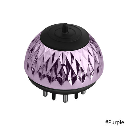 Handheld Scalp Massage & Essential Oil Applicator Comb purple by HitMyNeed