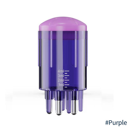 Handheld Scalp Massage & Essential Oil Applicator Comb purple-691 by HitMyNeed
