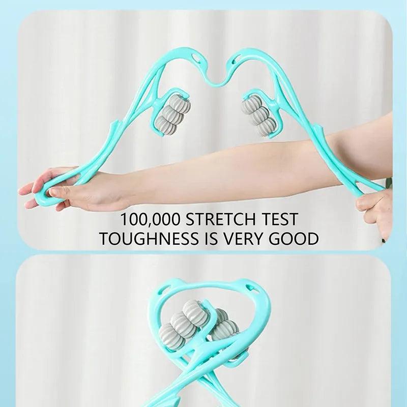 Handheld Shiatsu Neck & Shoulder Roller Massager by HitMyNeed
